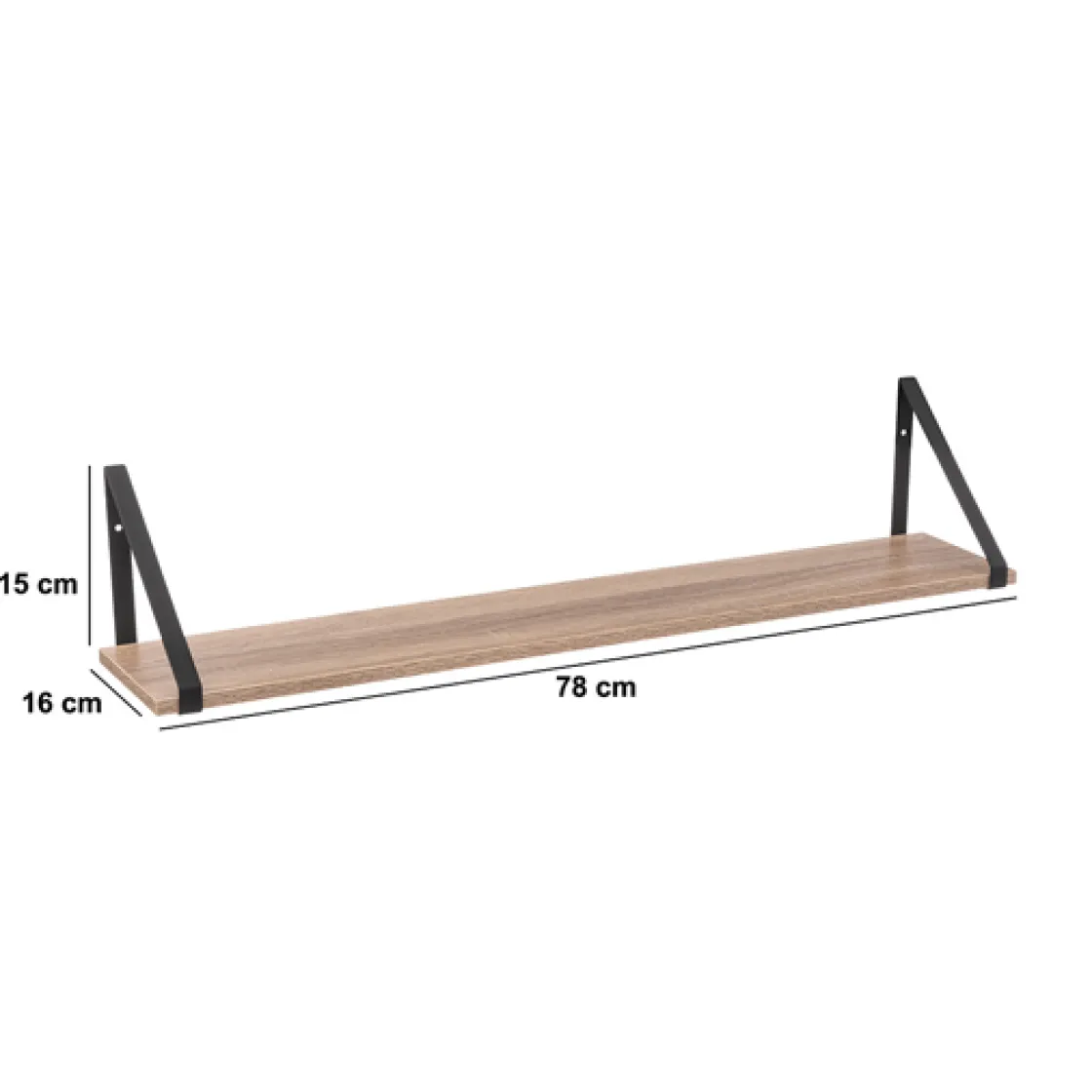 5five Etagère murale 78 cm, Beige