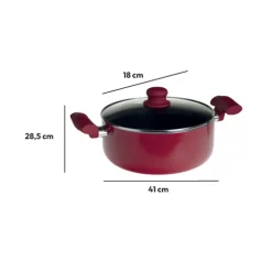 5five Faitout Aluminium, 28 cm