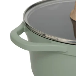 5five Faitout aluminium forgé, 24 cm, Vert