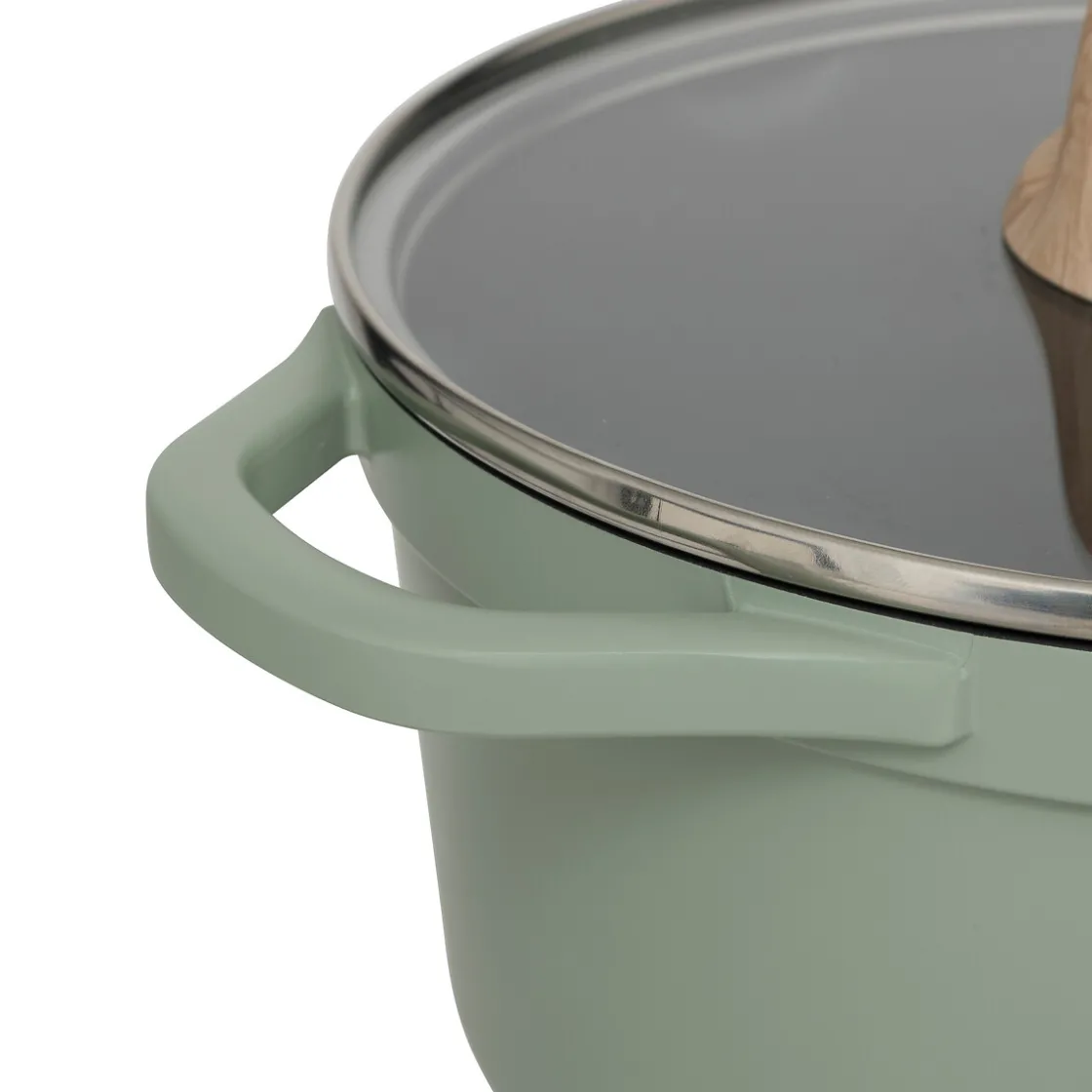 5five Faitout aluminium forgé, 24 cm, Vert