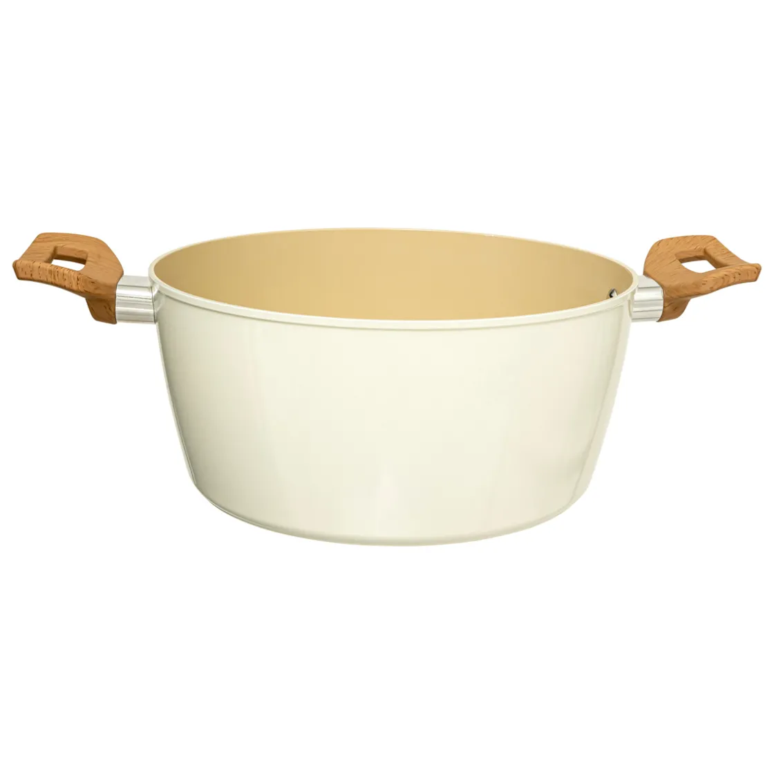 5five Faitout aluminium forgé beige, 24cm