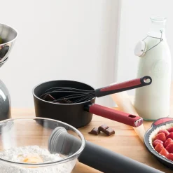 5five Fouet silicone- Noir,rouge