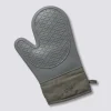 5five Gant de cuisine silicone et coton, Gris