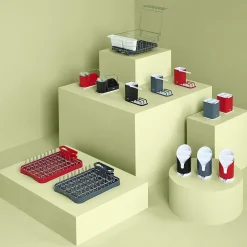 5five Égouttoir à couverts, Noir