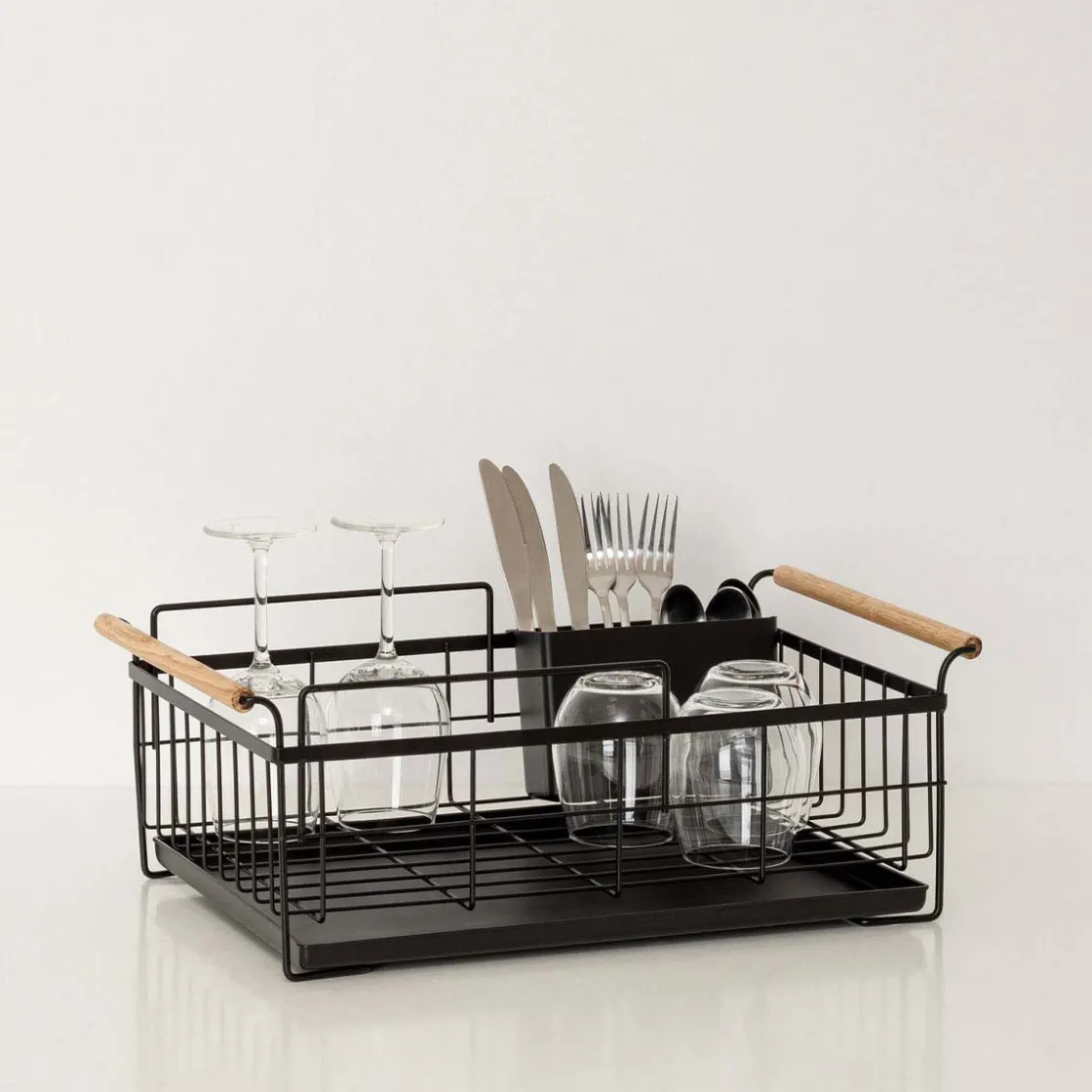 5five Égouttoir 2 niveaux en métal