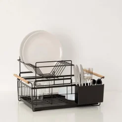 5five Égouttoir 2 niveaux en métal