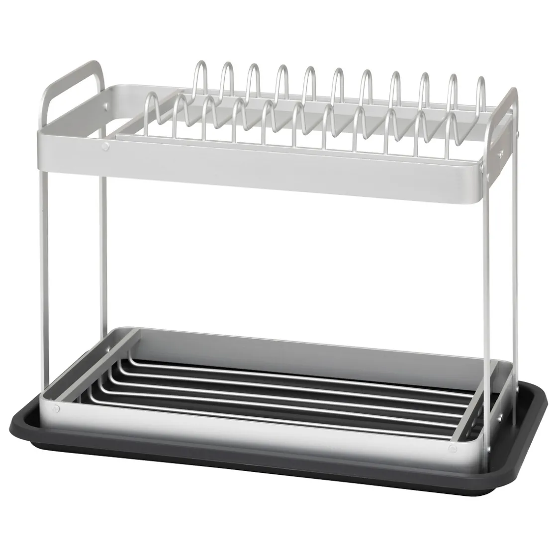 5five Égouttoir 2 niveaux, Gris