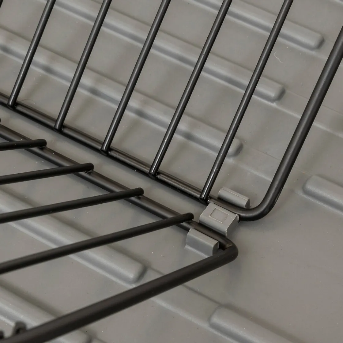 5five Égouttoir avec rack extensible, Gris