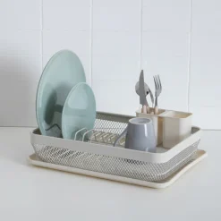 5five Égouttoir en plastique, Beige