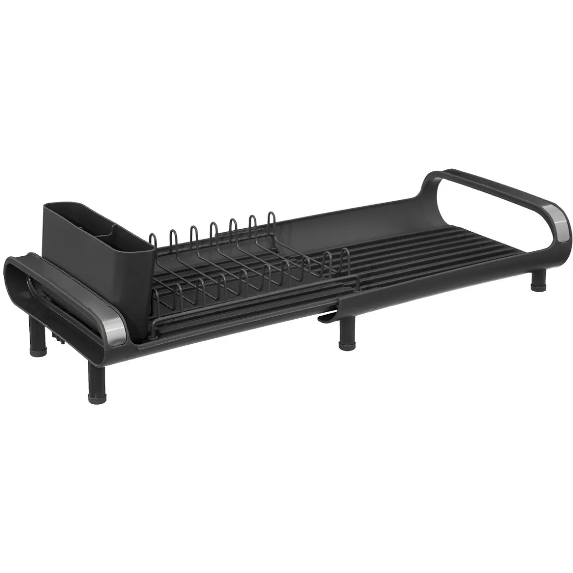 5five Égouttoir extensible 9 assiettes, Gris