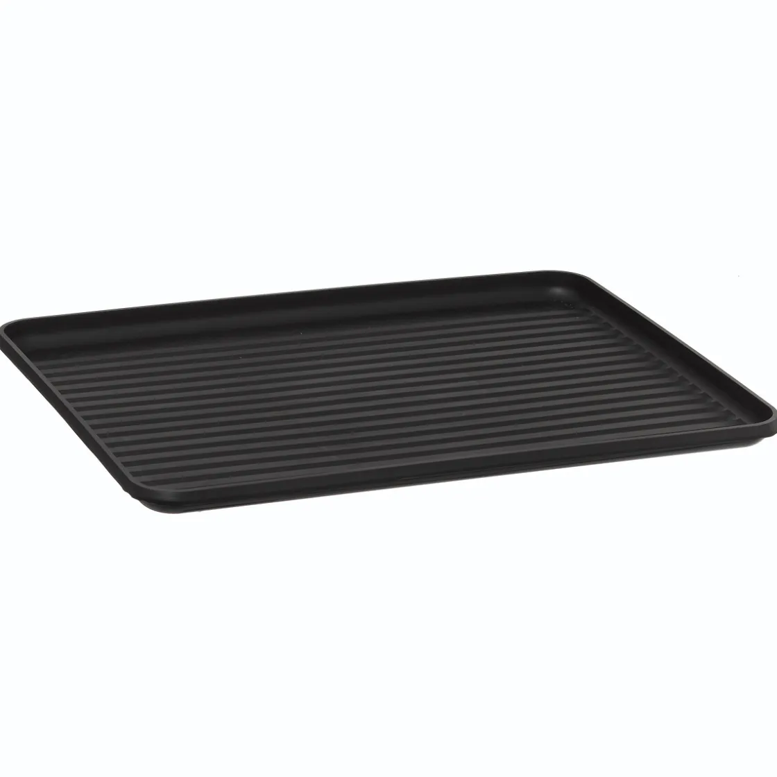 5five Égouttoir fer avec plateau, Noir