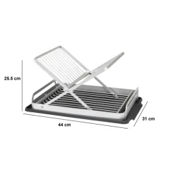 5five Égouttoir pliable, Gris