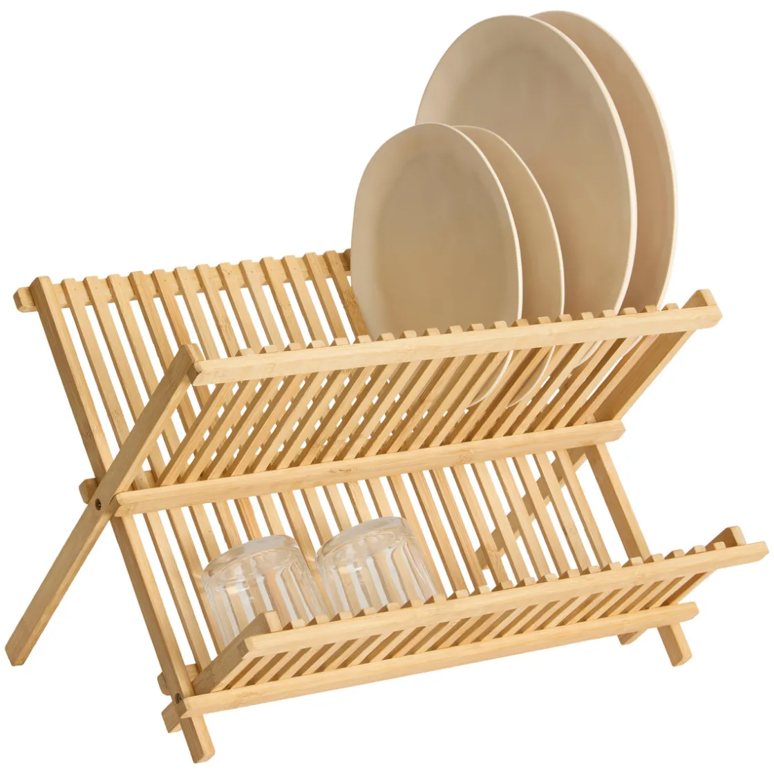 5five Égouttoir pliant 2 niveaux