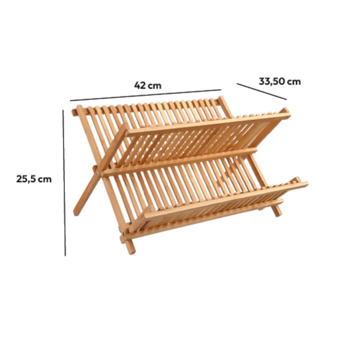 5five Égouttoir pliant 2 niveaux