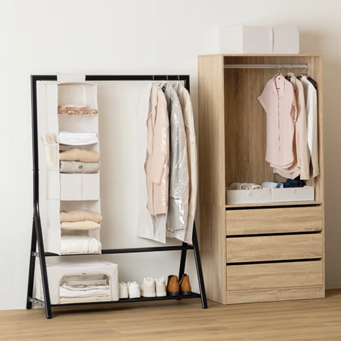 5five Housse de rangement double ouverture, 40x31 cm