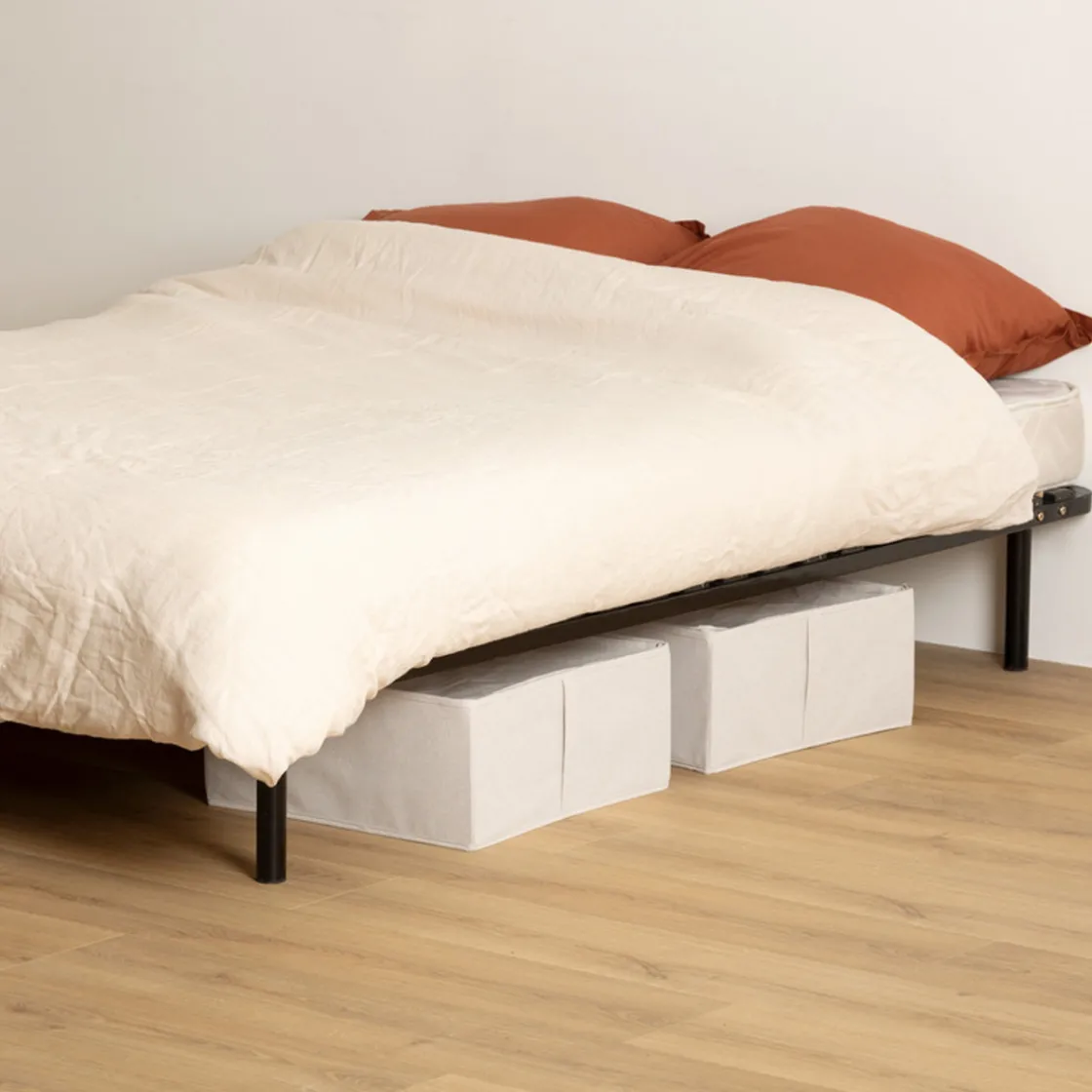 5five Housse de rangement rigide, Beige