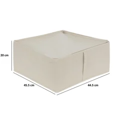5five Housse de rangement rigide, Beige