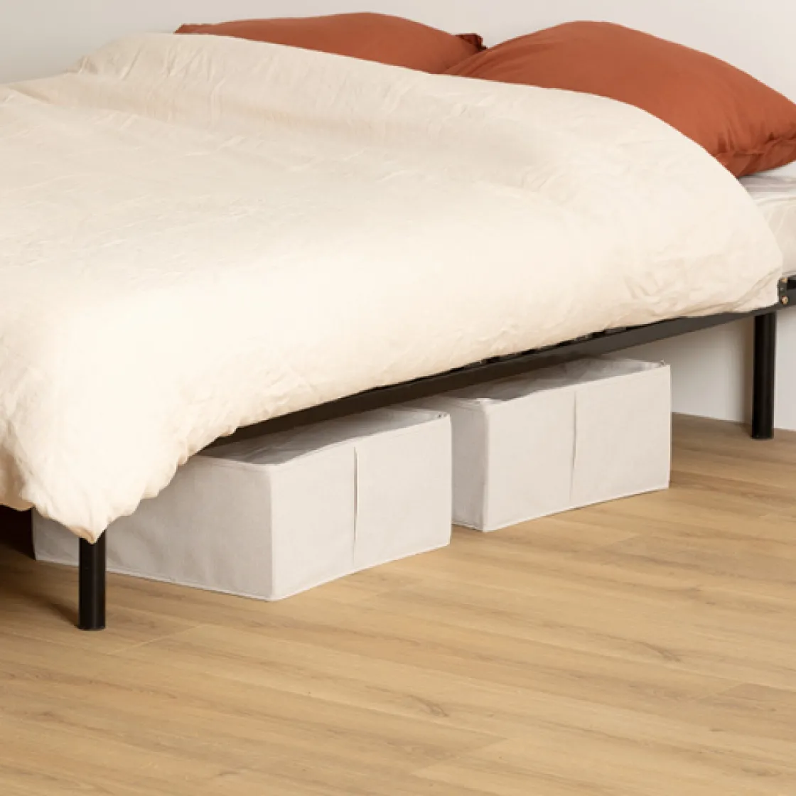 5five Housse de rangement rigide, Beige