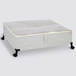 5five Housse de rangement sous lit, L.66 cm, Beige