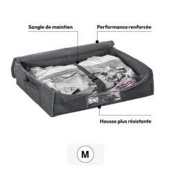 5five Housse rangement sous vide 60x45x15cm