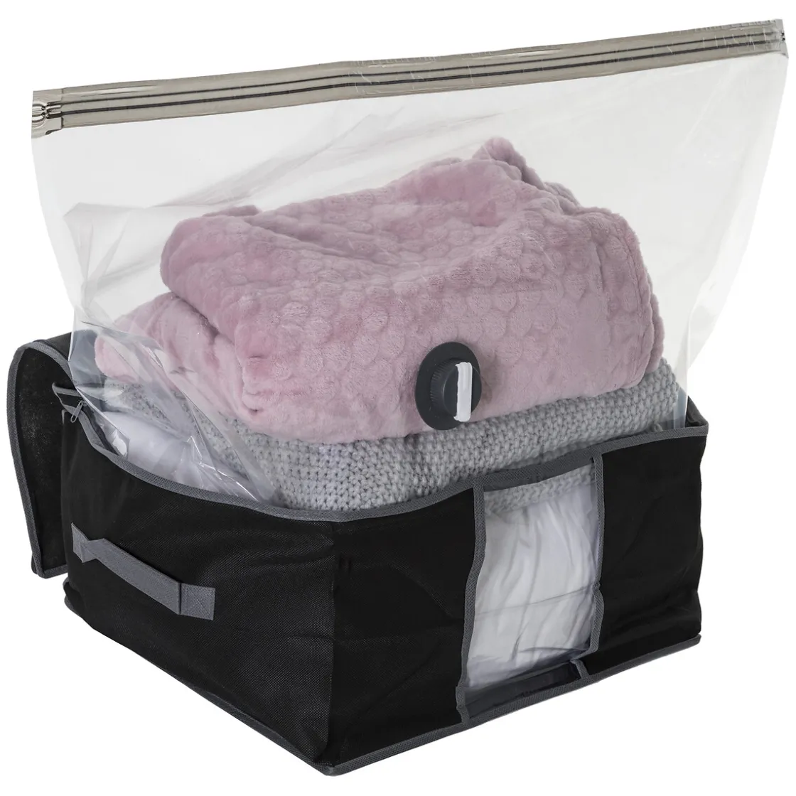 5five Housse rangement sous vide 40x40x15cm