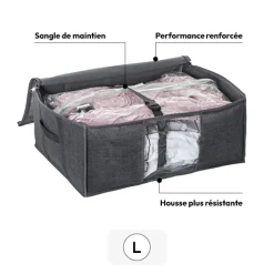 5five Housse rangement sous vide 60x45x25cm