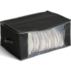 5five Housse rangements lit petit modèle, Noir