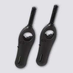 5five Lot de 2 allume-gaz rechargeables, Noir