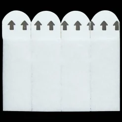 5five Lot de 8 bandes de fixation murales, 2kg max.