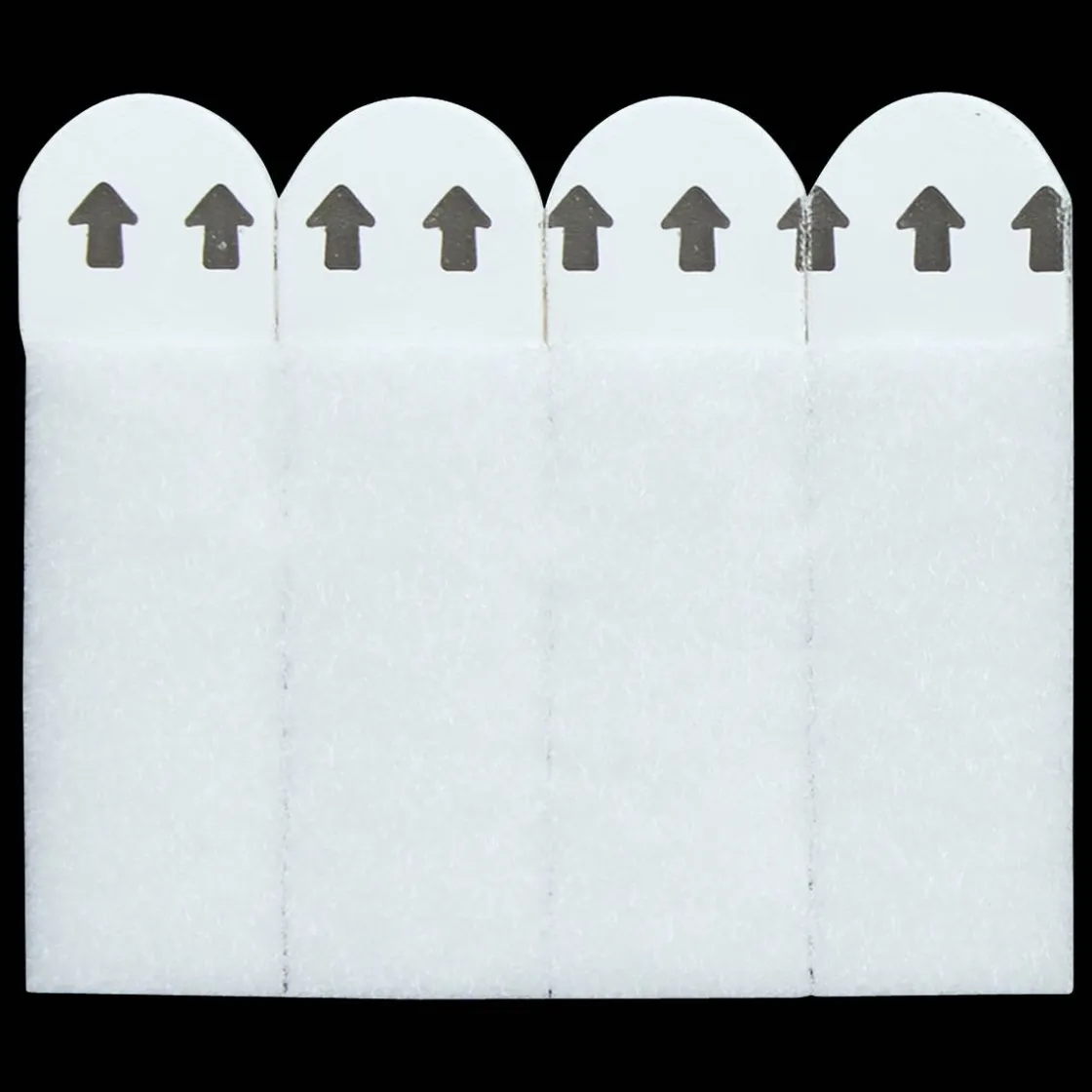 5five Lot de 8 bandes de fixation murales, 2kg max.