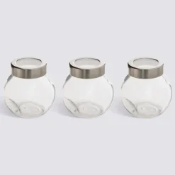 5five Lot de 3 bocaux à épices, 200 ml