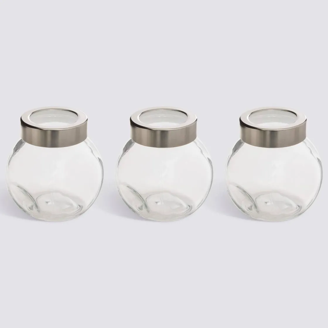 5five Lot de 3 bocaux à épices, 200 ml