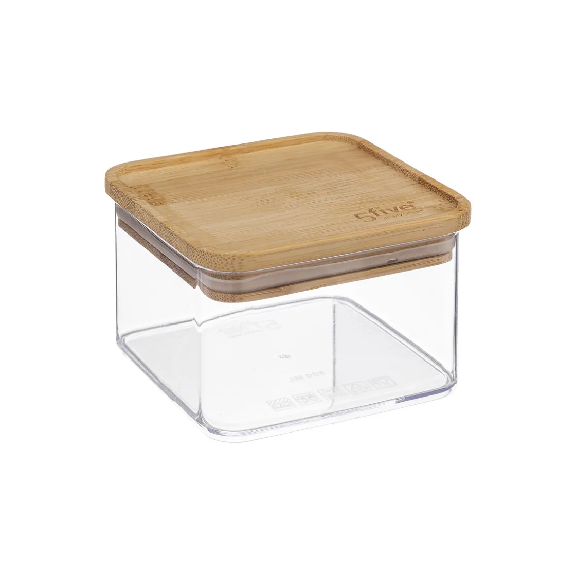 5five Lot de 8 bocaux de conservation hermétiques 0,5L à 2L