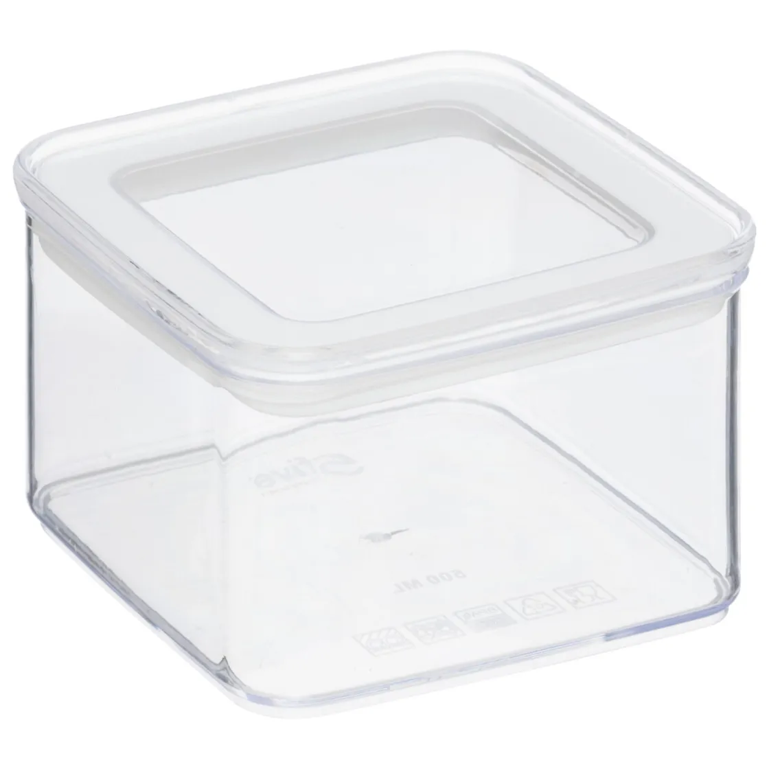 5five Lot de 8 bocaux de conservation hermétiques 0,5L à 2L