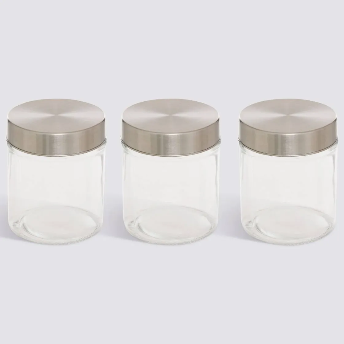 5five Lot de 3 bocaux, 0,7L