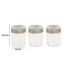 5five Lot de 3 bocaux, 0,7L