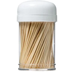 5five Lot de 3 boites 300 cure-dents bambou