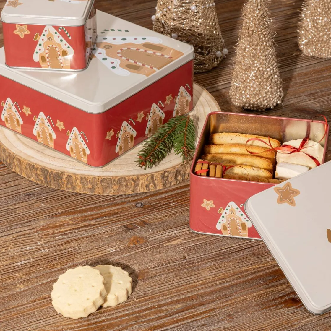 5five Lot de 3 boîtes de conservation, L.18,8/14,5/10 cm