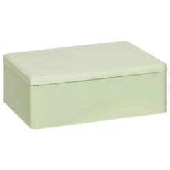 5five Lot de 3 boîtes de rangement, L.31/20,5 cm, Vert Clair