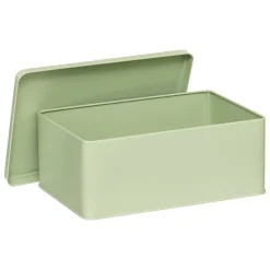 5five Lot de 3 boîtes de rangement, L.31/20,5 cm, Vert Clair