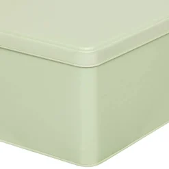 5five Lot de 3 boîtes de rangement, L.31/20,5 cm, Vert Clair