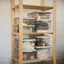 5five Lot de 3 boîtes de rangement 9L