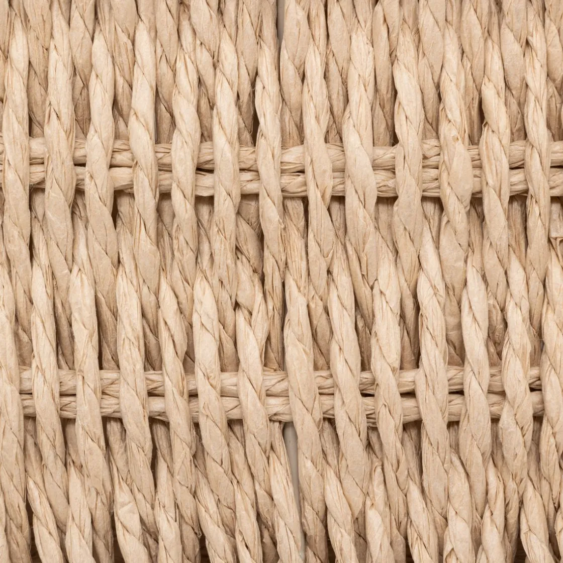 5five Lot de 2 boîtes range-documents, Papier tressé