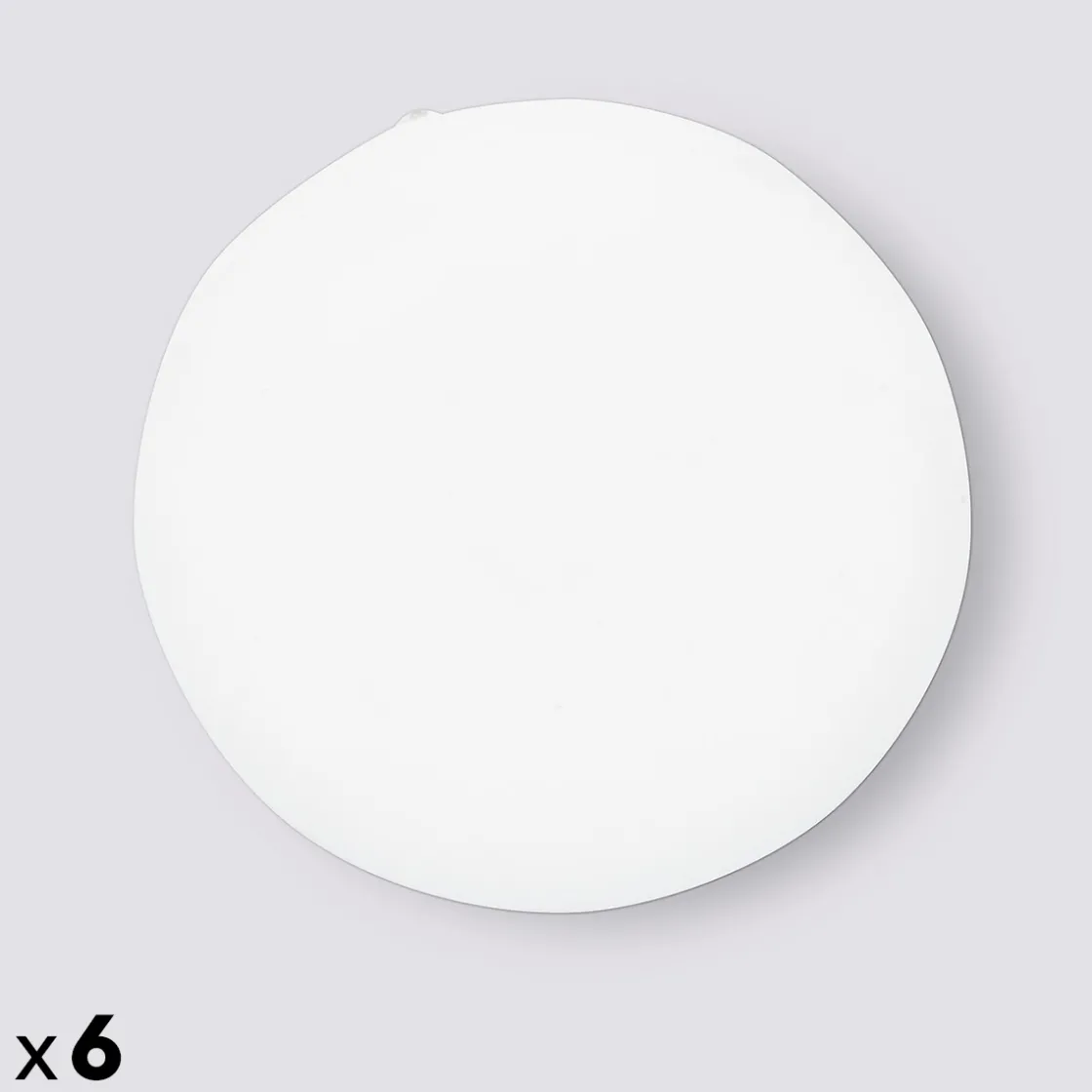 5five Lot de 6 butées de poignée de porte adhésives