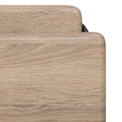 5five Lot de 2 chaises de bar pliantes, Effet chêne naturel