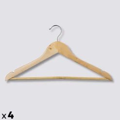 5five Lot de 4 cintres en bois