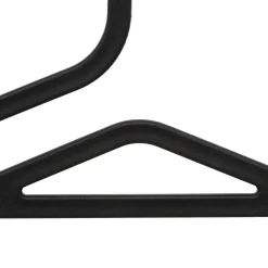 5five Lot de 5 cintres fins antidérapants, Noir