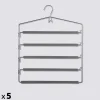 5five Lot de 5 cintres pantalons en métal