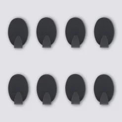 5five Lot de 8 crochets métal