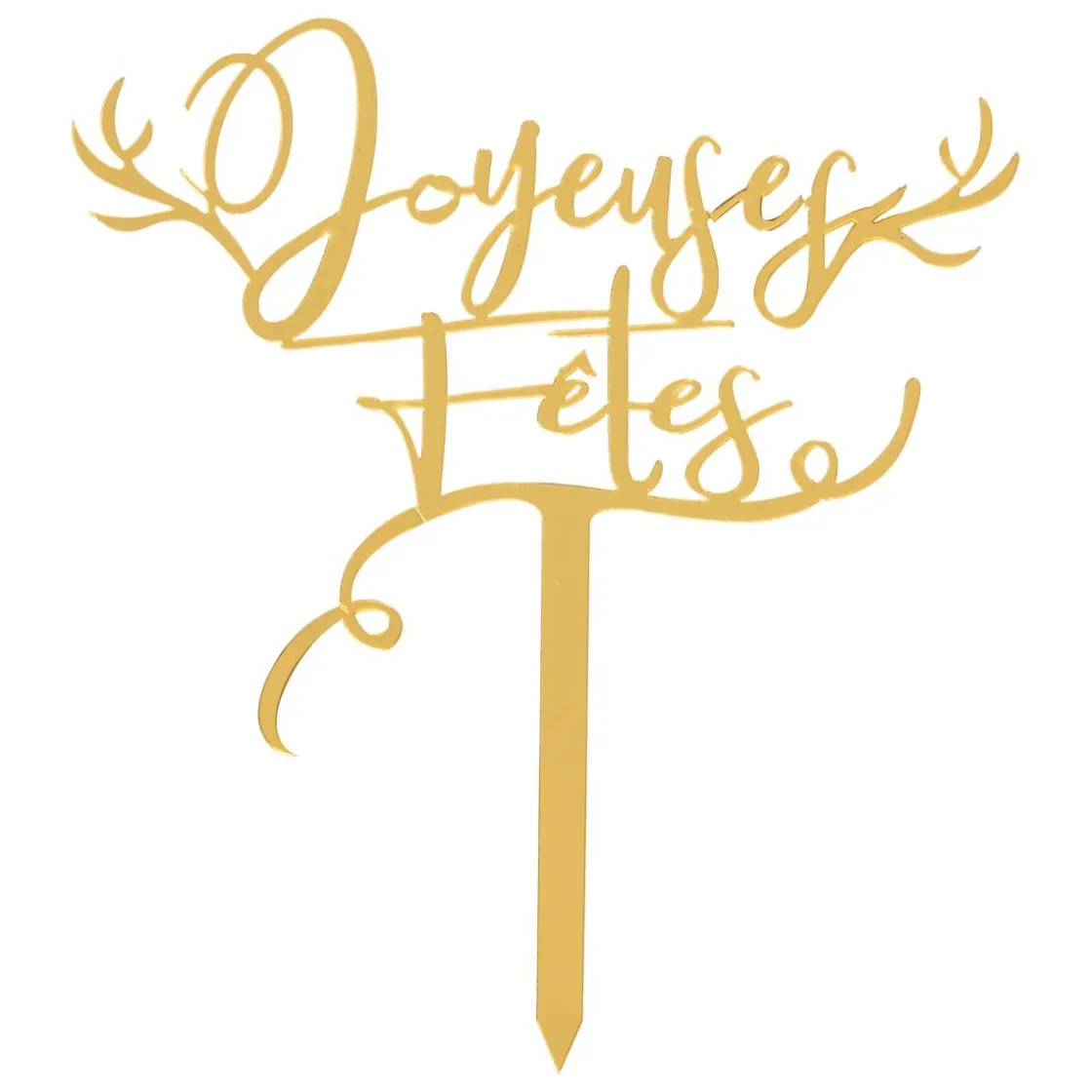 5five Lot de 4 décorations pâtisserie